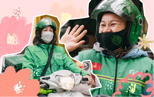 Chuyện về những bông hoa xanh chạy xe công nghệ: Sống kiên cường dẫu vai gầy vẫn nặng gánh nỗi lo - Ảnh 1. Chuyện về những bông hoa xanh chạy xe công nghệ: Sống kiên cường dẫu vai gầy vẫn nặng gánh nỗi lo - Ảnh 1.
