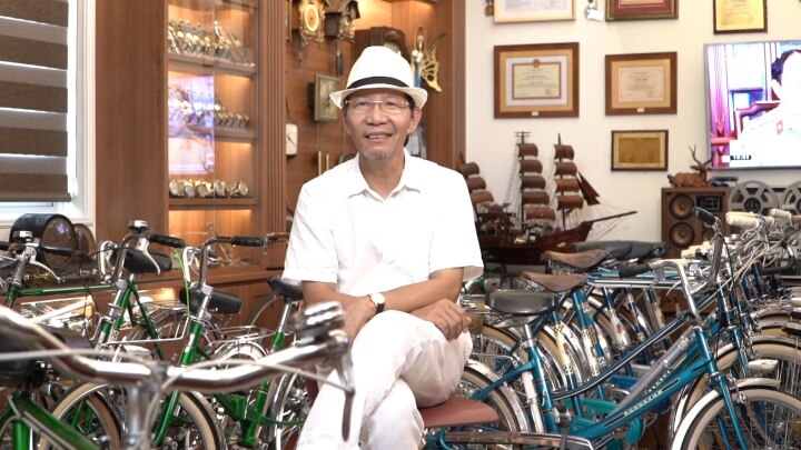 Cận cảnh bộ sưu tập xe đạp cổ đồ sộ nhất Việt Nam - Ảnh 1.
