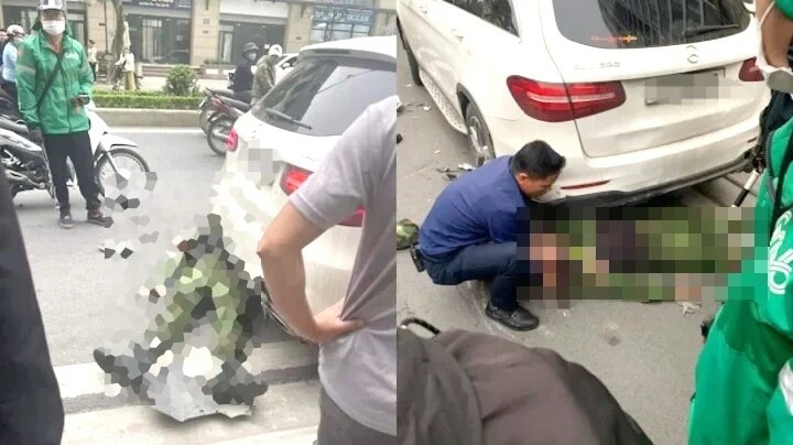 Tài xế tông tử vong bảo vệ khu đô thị ở Hà Nội bị khởi tố tội giết người - Ảnh 1.