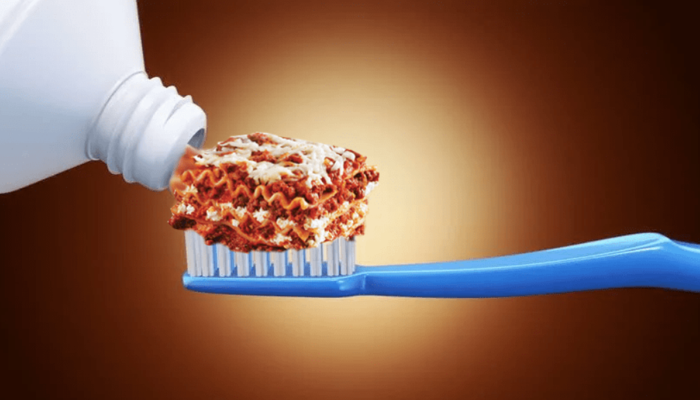 There used to be a convenience food called Colgate, but why is this