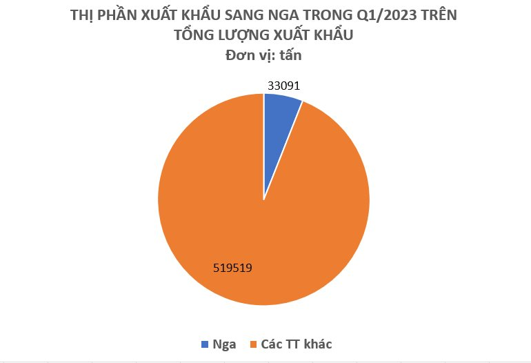 Một mặt hàng của Việt Nam được người Nga cực kỳ ưa chuộng, xuất khẩu tăng đột biến hơn 400% trong tháng 3 - Ảnh 3.