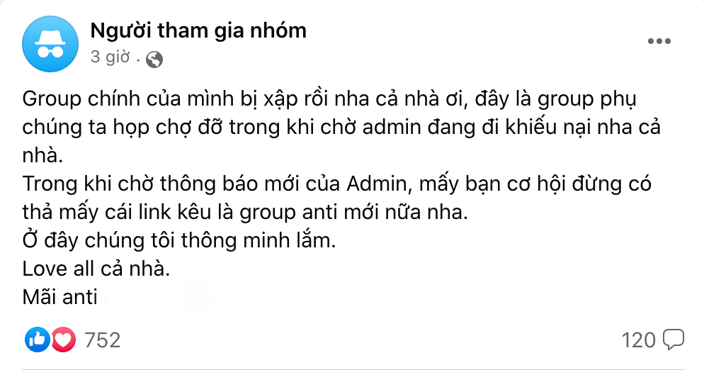 Group antifan “chiến thần” Võ Hà Linh bất ngờ “bay màu”, chuyện gì đây? - Ảnh 2.