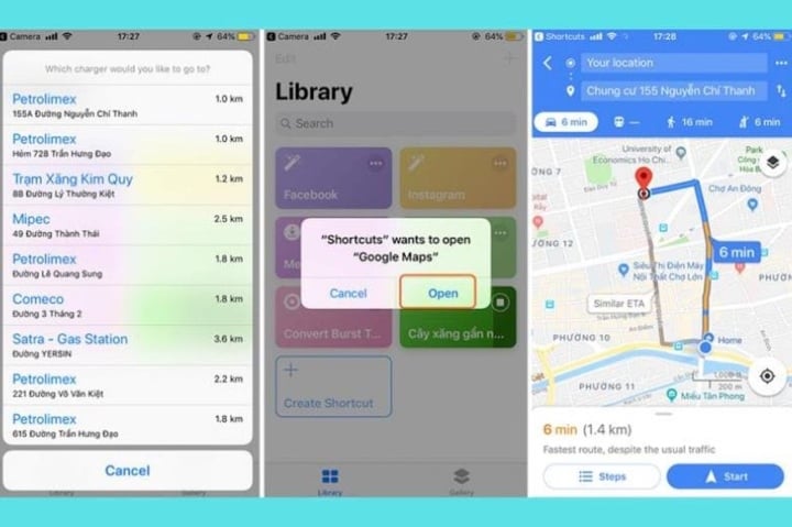 3 cách tìm cây xăng gần nhất bằng Google Maps trên điện thoại tiện lợi nhất - Ảnh 9. 3 cách tìm cây xăng gần nhất bằng Google Maps trên điện thoại tiện lợi nhất - Ảnh 9.