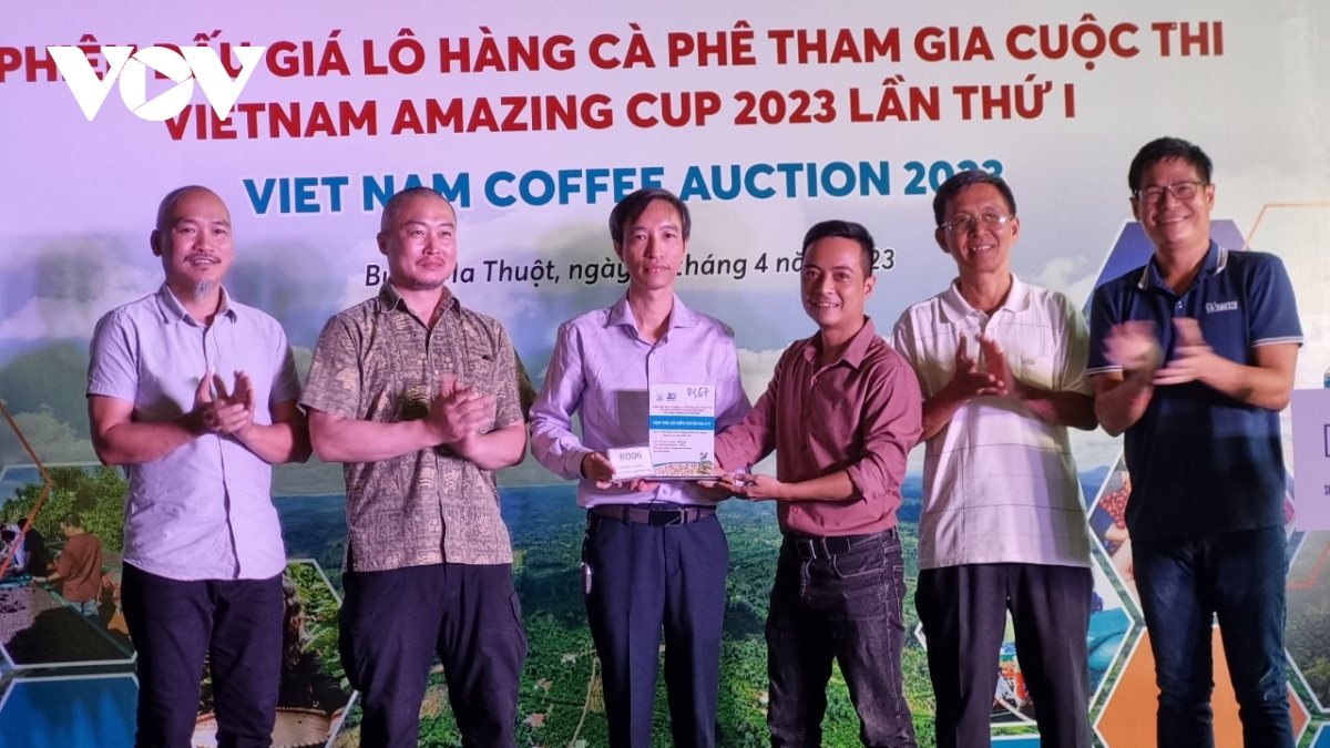 Lần đầu tiên đấu giá, cà phê đặc sản Việt Nam tăng giá 7 lần - Ảnh 2.