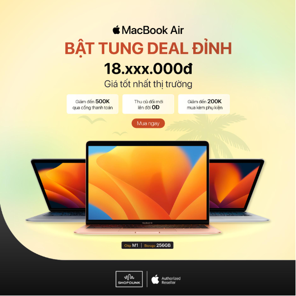 Thời điểm vàng nên mua MacBook tại ShopDunk năm 2023 - Ảnh 1. Thời điểm vàng nên mua MacBook tại ShopDunk năm 2023 - Ảnh 1.