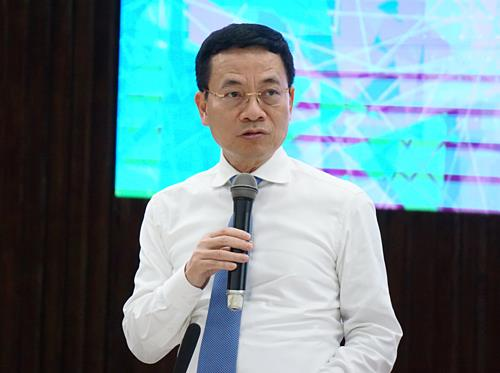 Bộ trưởng Nguyễn Mạnh Hùng: Dữ liệu là tài nguyên mới, có người gọi là "dầu mỏ", ngân hàng đang là ngành có nhiều dữ liệu nhất - Ảnh 1. Bộ trưởng Nguyễn Mạnh Hùng: Dữ liệu là tài nguyên mới, có người gọi là "dầu mỏ", ngân hàng đang là ngành có nhiều dữ liệu nhất - Ảnh 1.