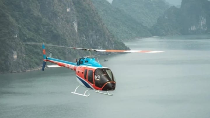 Bảo hiểm PVI hoàn tất chi trả bồi thường toàn bộ thân trực thăng Bell 505 - Ảnh 1.