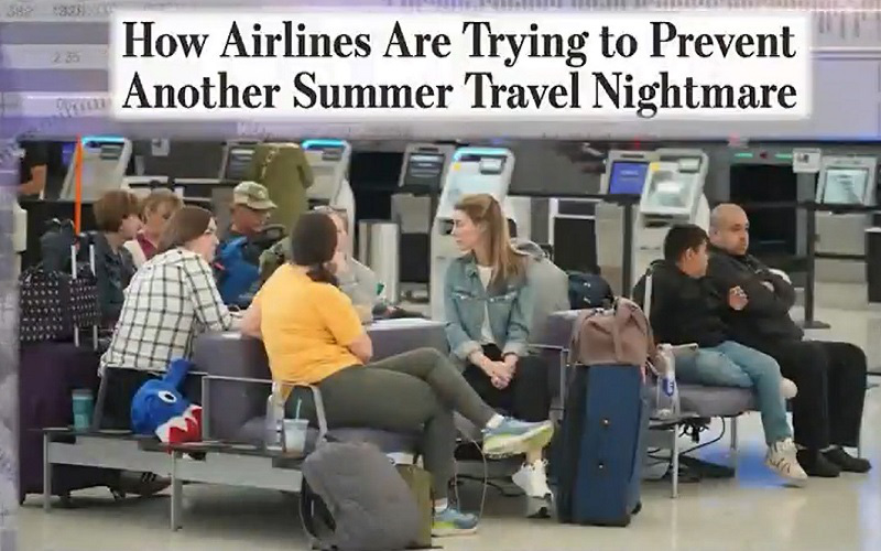 Hàng không Mỹ đối mặt nguy cơ quá tải mùa du lịch hè - Ảnh 1.