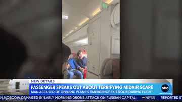 Hành khách ngồi cạnh người đàn ông mở cửa thoát hiểm máy bay ở Hàn Quốc: Tôi tưởng mình sắp chết!