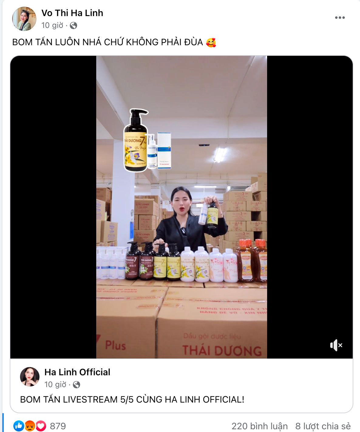 Vừa hết ồn ào, Võ Hà Linh tiếp tục lên livestream bán hàng, hứa hẹn sẽ có &quot;bom tấn&quot;: Lần này, có tới 4 nhãn hàng nào lựa chọn chiến thần? - Ảnh 2.