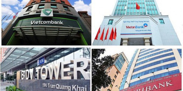 Sắp tăng vốn 'khủng' cho 4 ngân hàng lớn nhất Việt Nam - Ảnh 1.