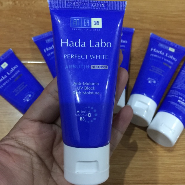 Thu hồi lô mỹ phẩm Hada Labo Perfect White Cleanser không đạt chất lượng - Ảnh 1.