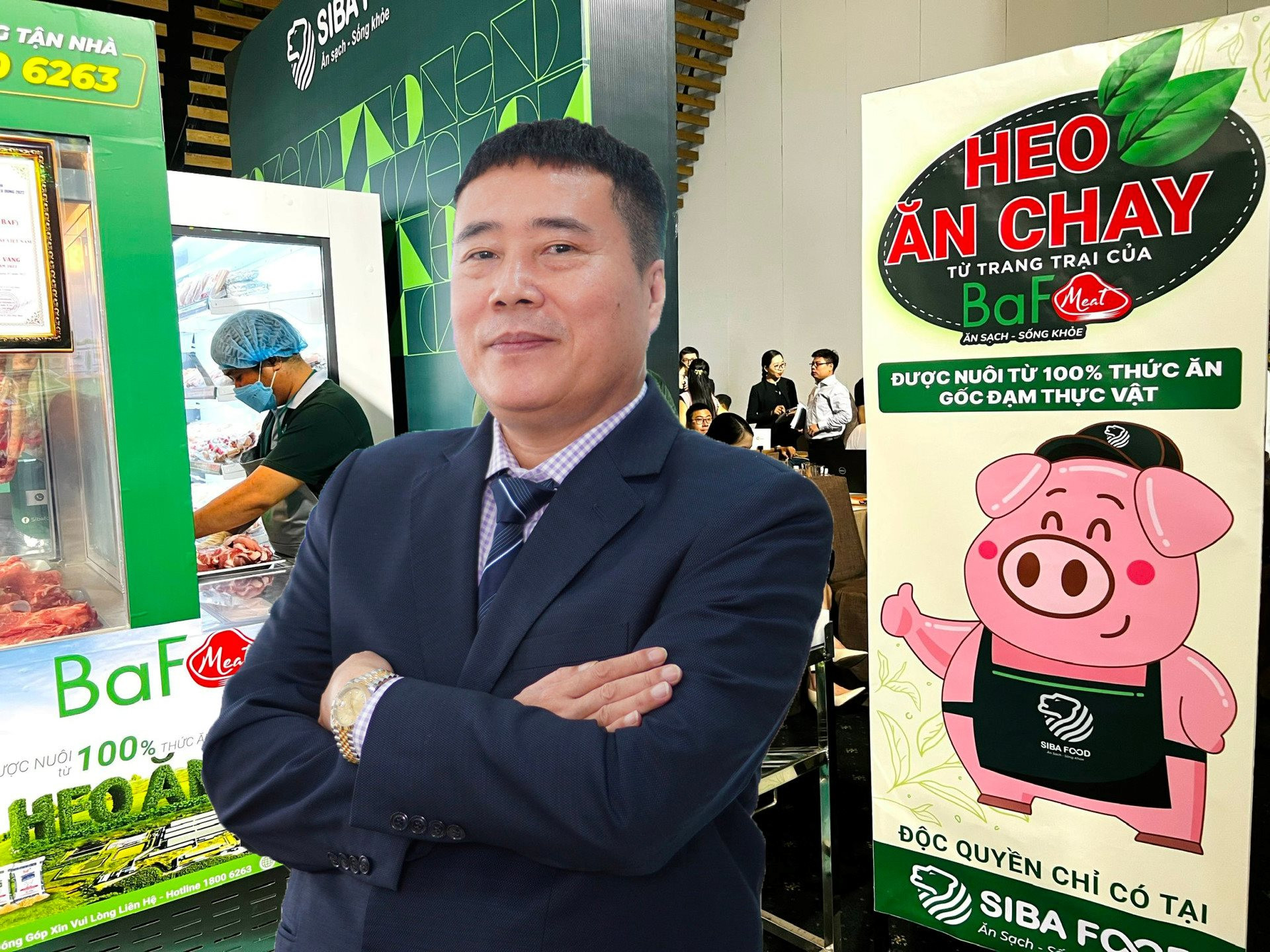 Trại lợn của đại gia “heo ăn chay” Trương Sỹ Bá tại Hòa Bình bị xử phạt do xả thải trái phép ra môi trường - Ảnh 1.