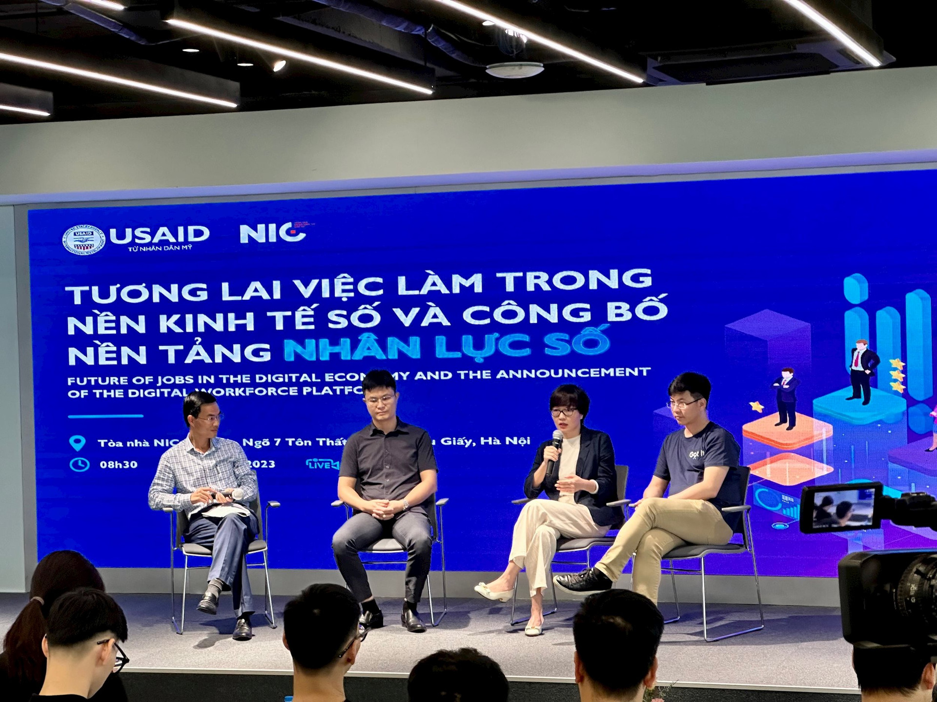 3 công ty nhân sự hàng đầu Việt Nam hợp sức cùng NIC và USAID xây nền tảng hỗ trợ nguồn nhân lực công nghệ - Ảnh 1.