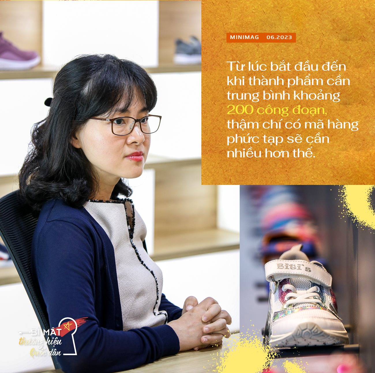 Phó TGĐ Biti’s Vưu Lệ Minh lần đầu kể chuyện làm giày: 200 công đoạn, 1 năm thiết kế, 20 ngày sản xuất - Ảnh 7.
