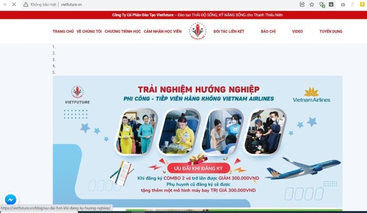 Xuất hiện nhiều trại hè hướng nghiệp hàng không giả mạo, Vietnam Airlines lên tiếng - Ảnh 3.