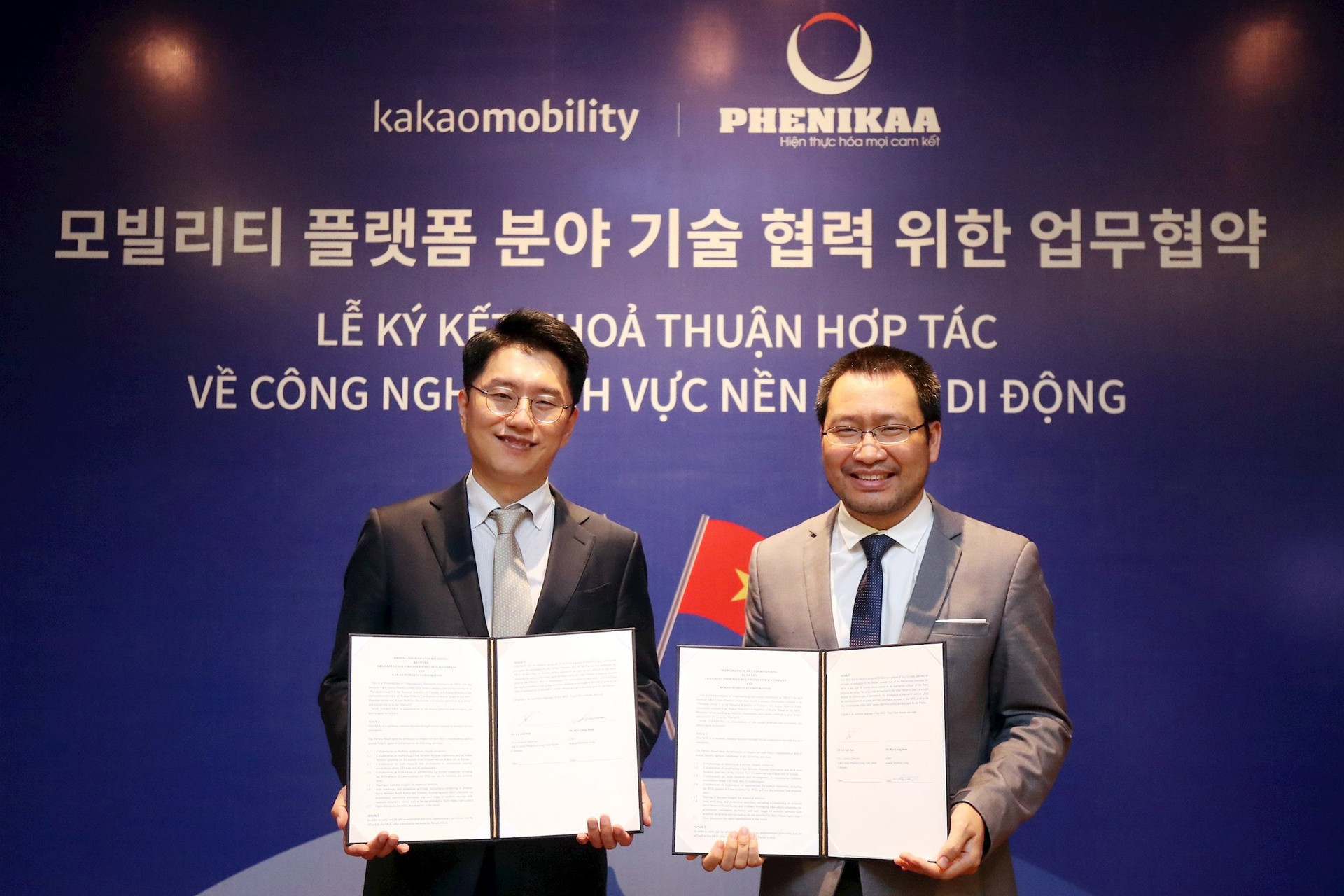 Tập đoàn của đại gia Hồ Xuân Năng ký kết hợp tác với hãng gọi xe Hàn Quốc: Phát triển taxi tự hành, bản đồ cho khách Việt tại Hàn Quốc - Ảnh 2.