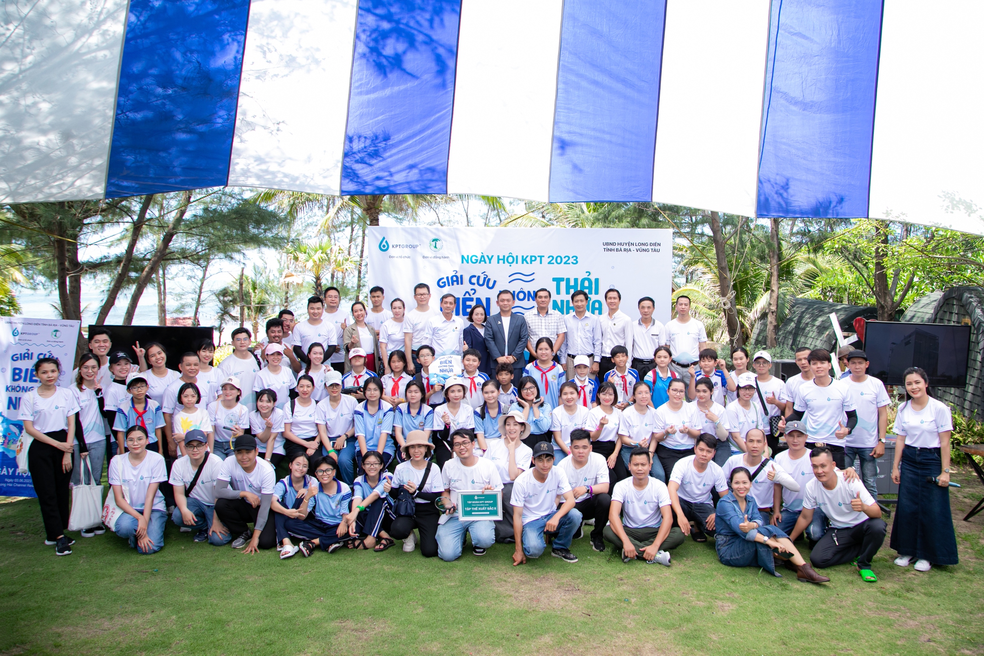 Tập đoàn KPT thúc đẩy phong trào Giải cứu biển, không thải nhựa - Ảnh 1.