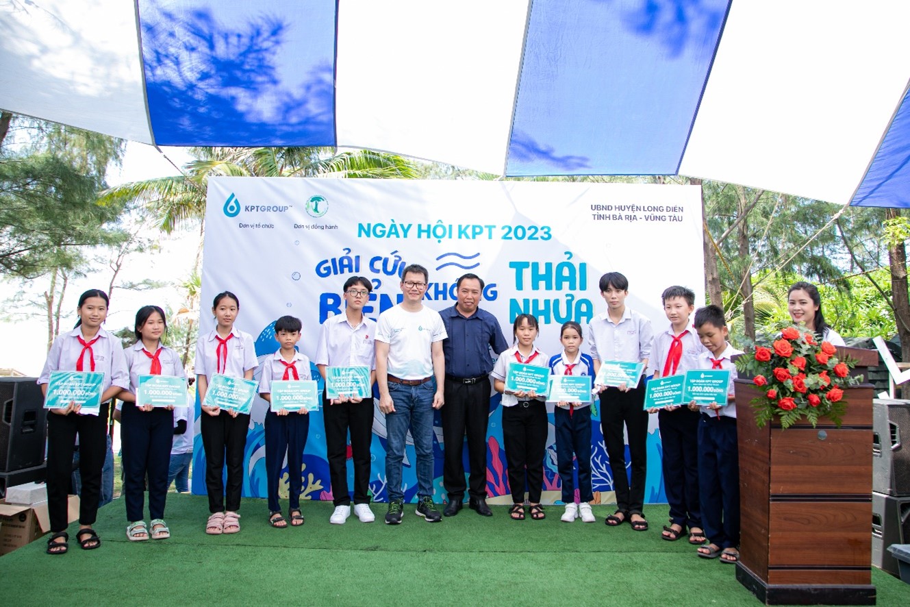 Tập đoàn KPT thúc đẩy phong trào Giải cứu biển, không thải nhựa - Ảnh 2.