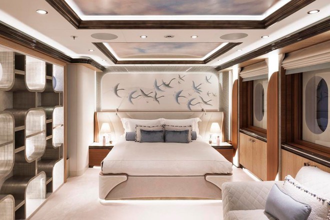 View triệu đô từ siêu du thuyền hơn 400 triệu USD của Thái tử Dubai: Nội thất xa hoa, phòng tập thể dục được thiết kế riêng bởi chủ nhân HCV Olympic Usain Bolt