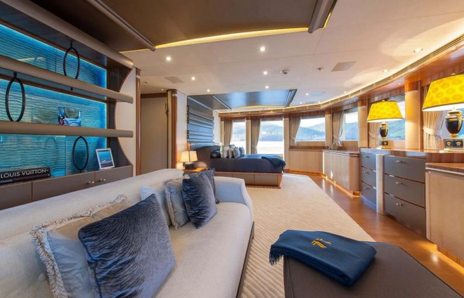 View triệu đô từ siêu du thuyền hơn 400 triệu USD của Thái tử Dubai: Nội thất xa hoa, phòng tập thể dục được thiết kế riêng bởi chủ nhân HCV Olympic Usain Bolt