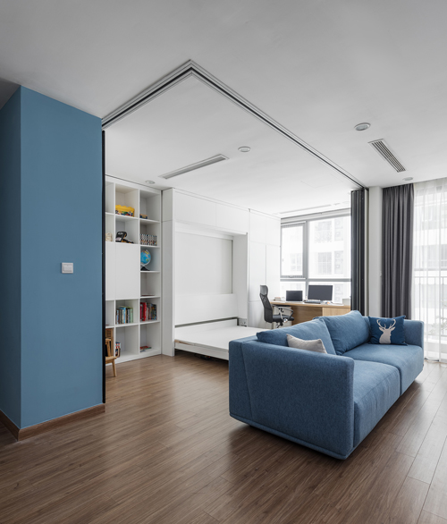 KTS tư vấn các phương án ‘‘nới rộng’’ không gian cho căn hộ chung cư nhỏ mà không cần động chạm đến phần thô - Ảnh 9.