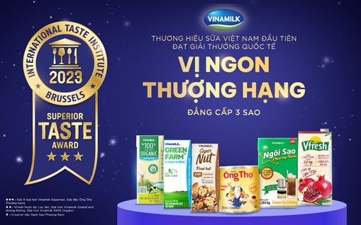 Vinamilk bội thu giải thưởng vị ngon thượng hạng Superior Taste Award cho loạt sản phẩm sữa, đồ uống - Ảnh 2.