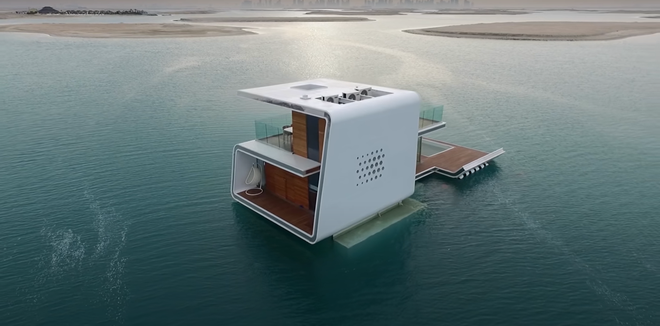 Có gì đặc biệt trong căn biệt thự nổi xa hoa triệu đô có phòng ngủ chìm dưới đáy biển ở Dubai? - Ảnh 1.