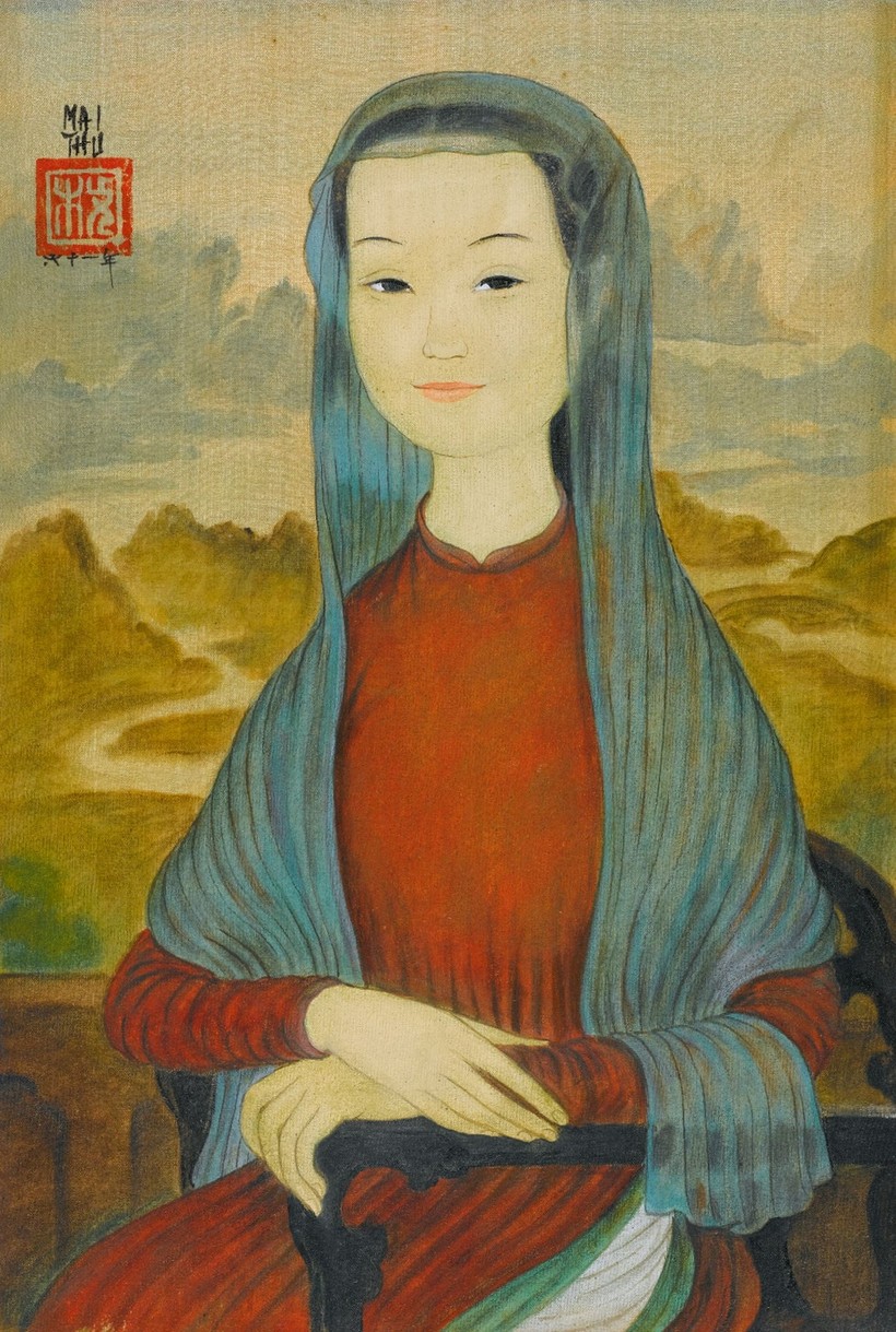 Chuyện ít biết về 3 phiên bản 'Mona Lisa' Việt Nam - Ảnh 1.