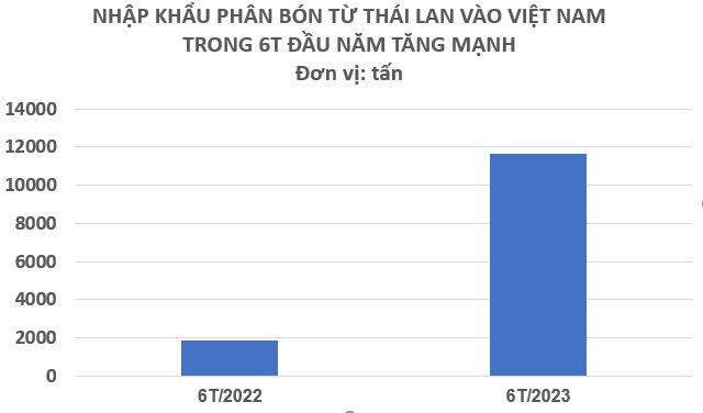 Một mặt hàng của Thái Lan đang đổ bộ vào Việt Nam: Nhập khẩu tăng hơn 500% trong nửa đầu năm, là mặt hàng cực quan trọng với nông sản Việt - Ảnh 2.