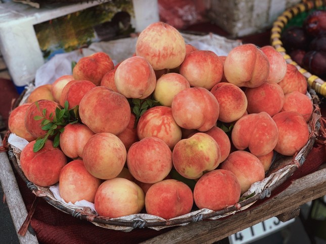 Hoa quả Trung Quốc ngập chợ Hà Nội, có loại xưng danh đắt nhất thế giới - Ảnh 1.