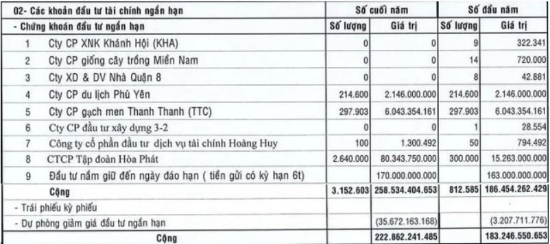 Nắm 2,6 triệu cổ phiếu Hoà Phát với giá 30.400 đồng/cp, một công ty đá xây dựng "hớn hở" chờ hoàn nhập dự phòng trong lúc đón "sóng Long Thành" - Ảnh 4.