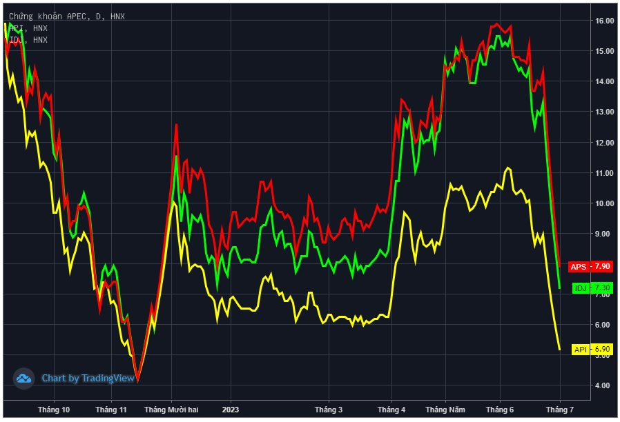 Công ty "họ Apec" giải trình cổ phiếu giảm sàn liên tiếp, mất gần 50% thị giá sau vài phiên - Ảnh 2.