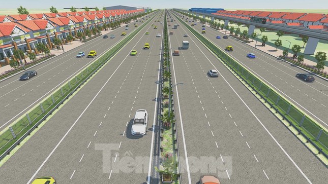 Hình ảnh thiết kế mới nhất đường 14 làn xe, lớn nhất Hà Nội - Ảnh 3.