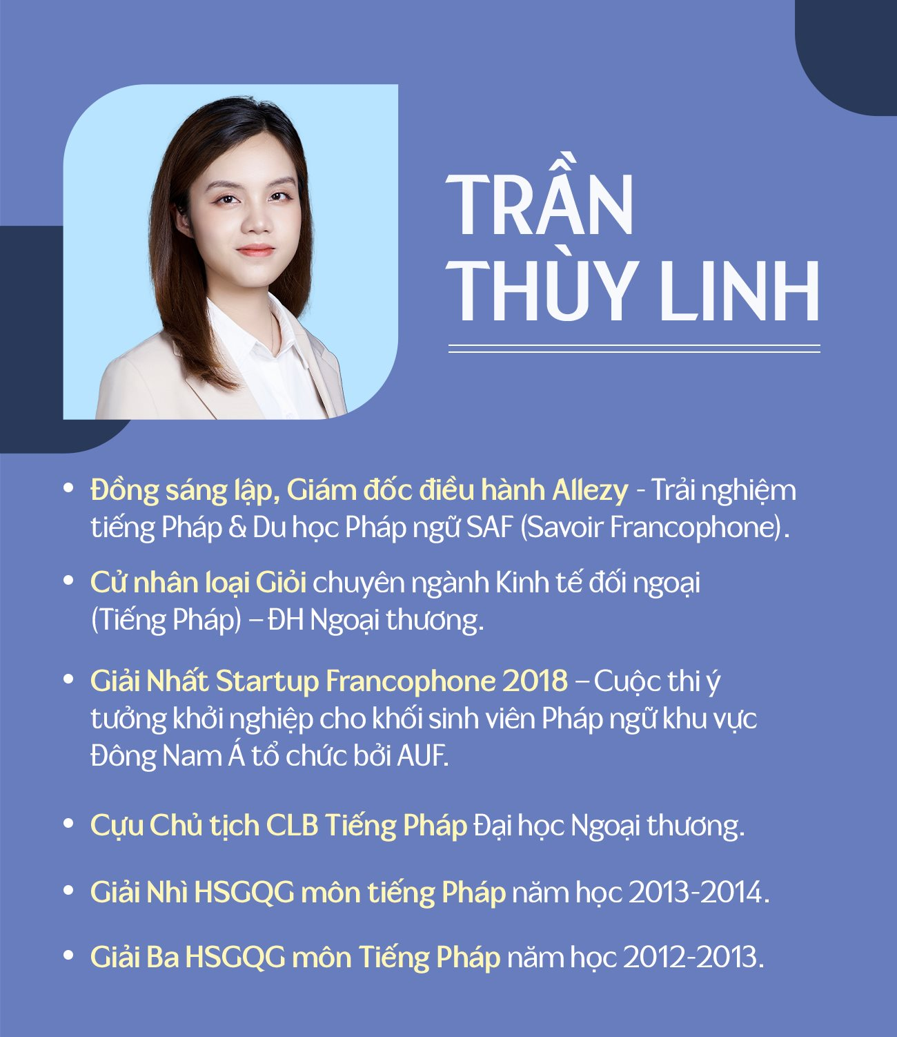 CEO 9x kể chuyện mở trung tâm tiếng Pháp: Khởi đầu vỏn vẹn 2 lớp học, tăng trưởng gấp đôi ngay trong dịch Covid, nói “không” với làm xổi trong kinh doanh giáo dục - Ảnh 1.