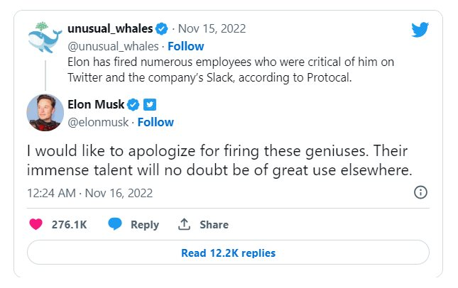 Bi hài Elon Musk: Đuổi 80% nhân viên Twitter để rồi họ giúp Mark Zuckerberg tạo ra 'phiên bản copy' Threads - Ảnh 2.