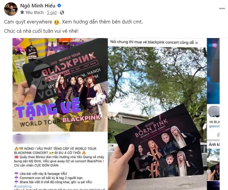 Hiếu PC cảnh báo người dùng khi mua vé online sau khi concert Black Pink ở Hà Nội "cháy vé" - Ảnh 2.