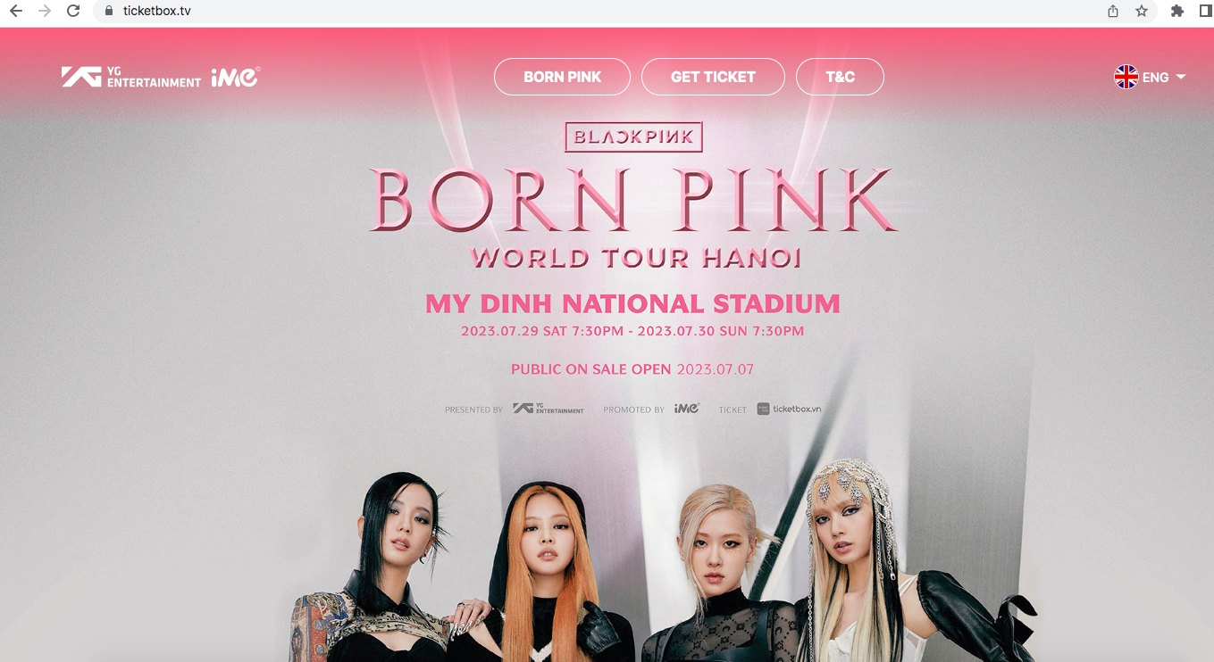 Đơn vị phát hành vé concert BLACKPINK bị giả mạo website, nhắn tin cho fan để pass vé - Ảnh 3.