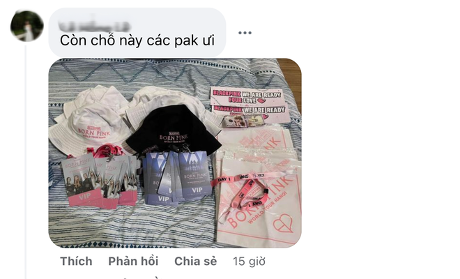 Hậu concert BLACKPINK: Pháo giấy được thu mua 10.000 đồng/túi, set quà VIP rao giá 1 - 3 triệu đồng, BLINK chi tiền không tiếc tay - Ảnh 9. Hậu concert BLACKPINK: Pháo giấy được thu mua 10.000 đồng/túi, set quà VIP rao giá 1 - 3 triệu đồng, BLINK chi tiền không tiếc tay - Ảnh 9.