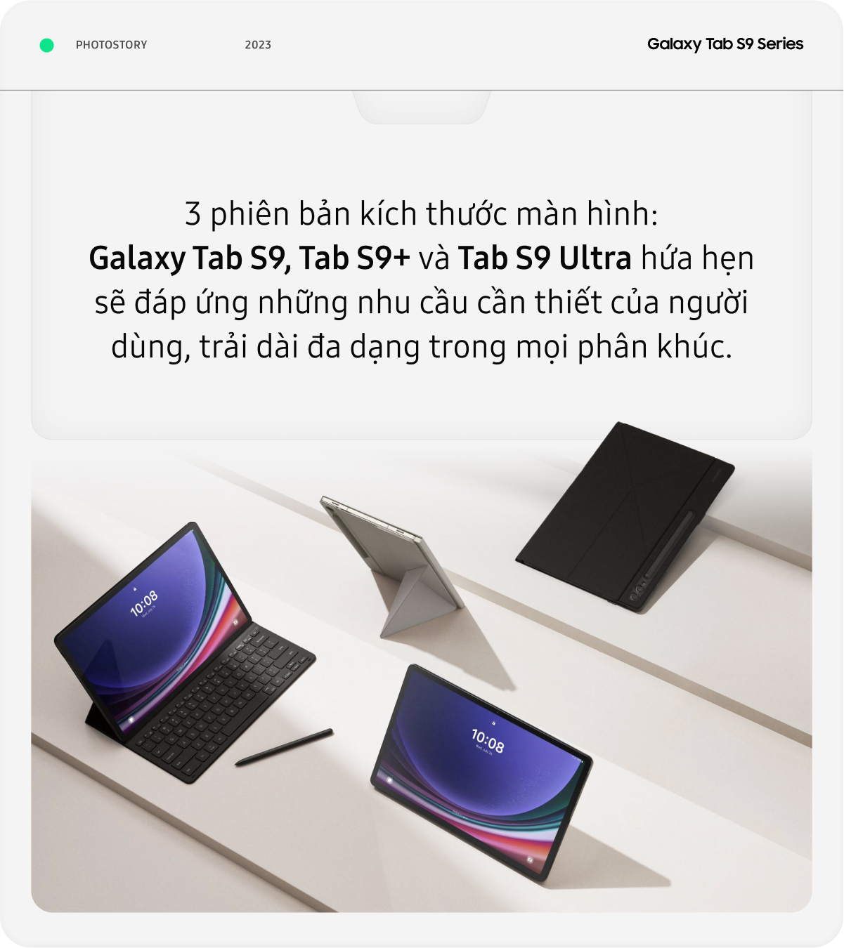 Phá vỡ mọi giới hạn, thiết lập chuẩn trải nghiệm mới cùng Galaxy Tab S9 - Ảnh 1.