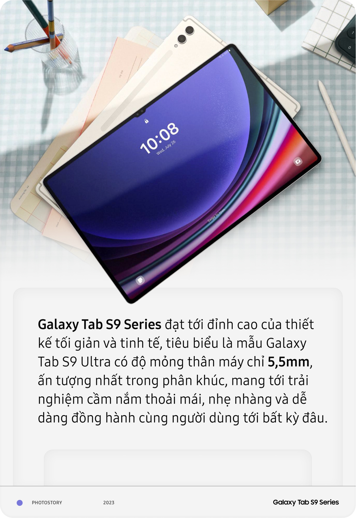 Phá vỡ mọi giới hạn, thiết lập chuẩn trải nghiệm mới cùng Galaxy Tab S9 - Ảnh 3.