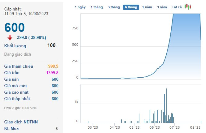 Bất ngờ: Cổ phiếu giảm gần 400.000 đồng trong một phiên giao dịch trên sàn chứng khoán Việt Nam - Ảnh 2.