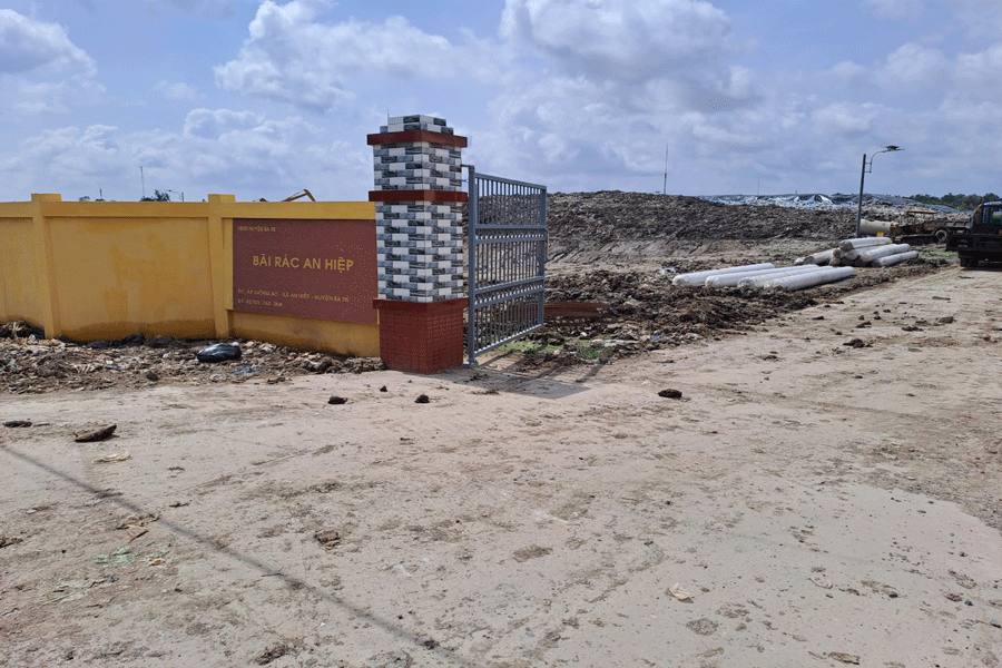 Khắc phục sự cố môi trường bãi rác An Hiệp trước ngày 17/8 - Ảnh 1.
