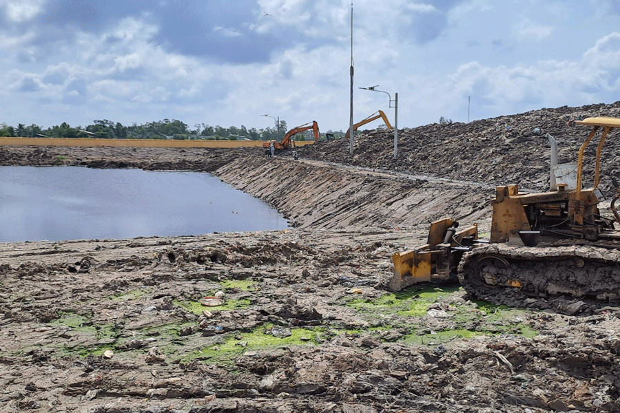 Khắc phục sự cố môi trường bãi rác An Hiệp trước ngày 17/8 - Ảnh 2.