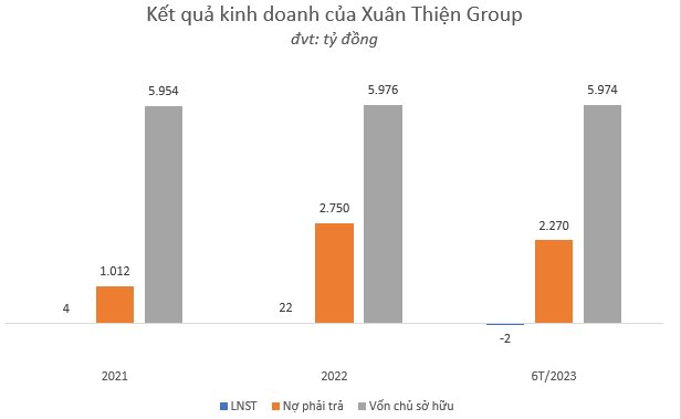 Xuân Thiện Group lần đầu hé lộ KQKD: Báo lỗ trong 6 tháng đầu năm, tổng tài sản đạt hơn 8.200 tỷ đồng - Ảnh 2.