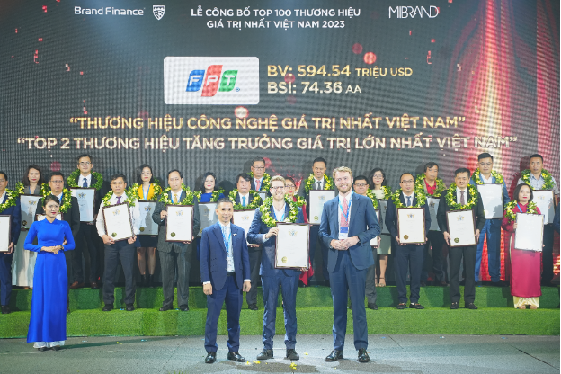 FPT là Thương hiệu Công nghệ giá trị nhất Việt Nam theo Brand Finance - Ảnh 1.