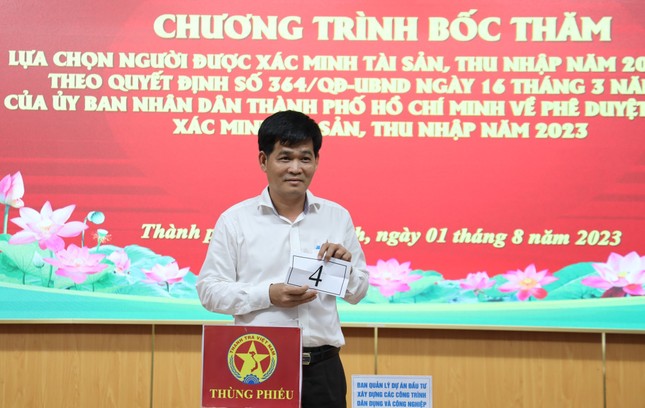 168 cán bộ ở TPHCM được chọn xác minh tài sản, thu nhập - Ảnh 1.