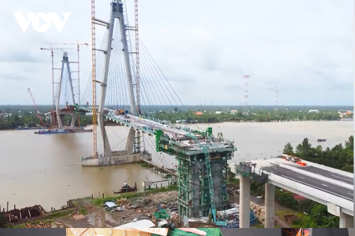 Cầu Mỹ Thuận 2 dự kiến hợp long vào tháng 10 - Ảnh 1.