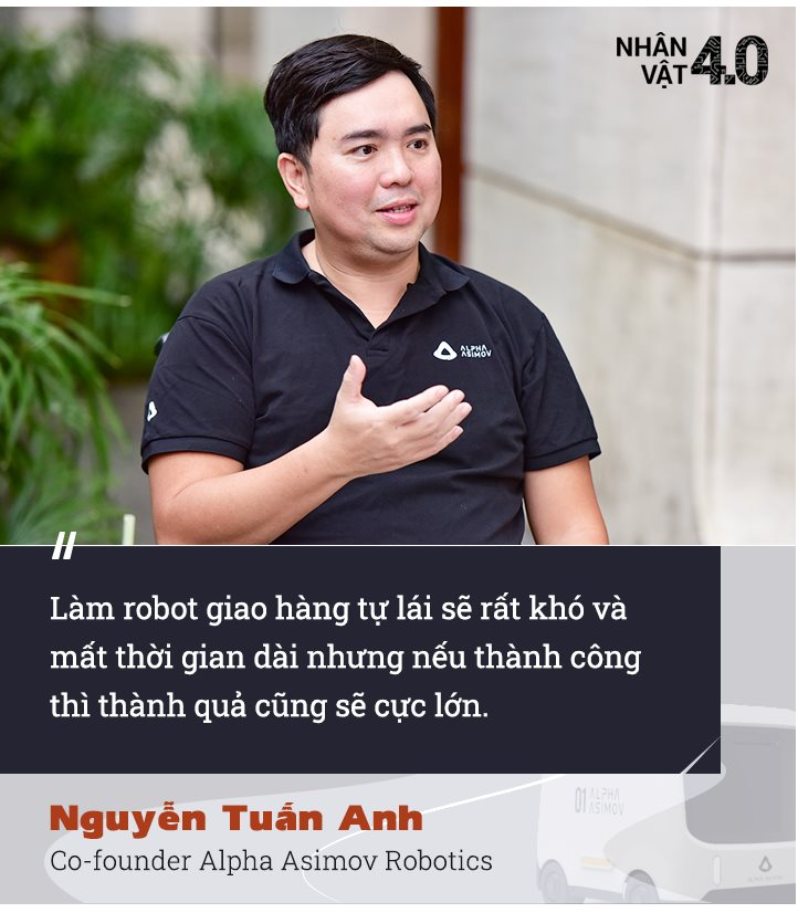 Cựu CEO Grab Việt Nam khởi nghiệp: Chế tạo robot giao hàng tự lái đầu tiên Made in Vietnam - Ảnh 7.