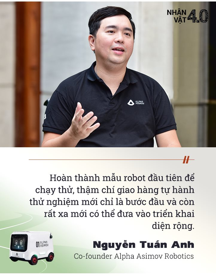 Cựu CEO Grab Việt Nam khởi nghiệp: Chế tạo robot giao hàng tự lái đầu tiên Made in Vietnam - Ảnh 10.